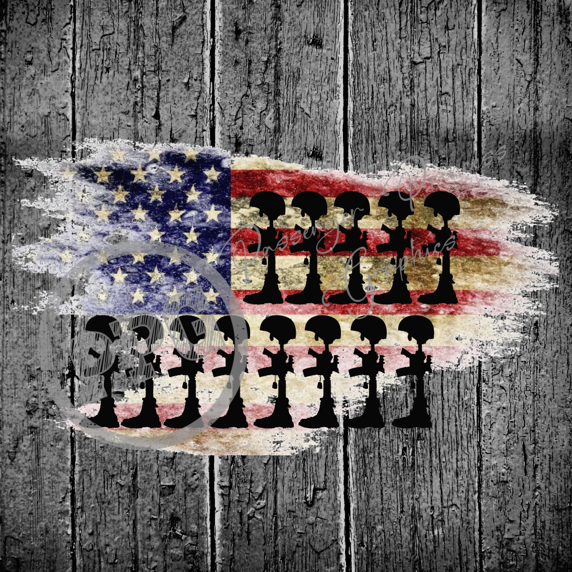 13 Soldiers Lost Flag PNG Download