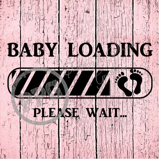 Baby Loading Please Wait PNG Download