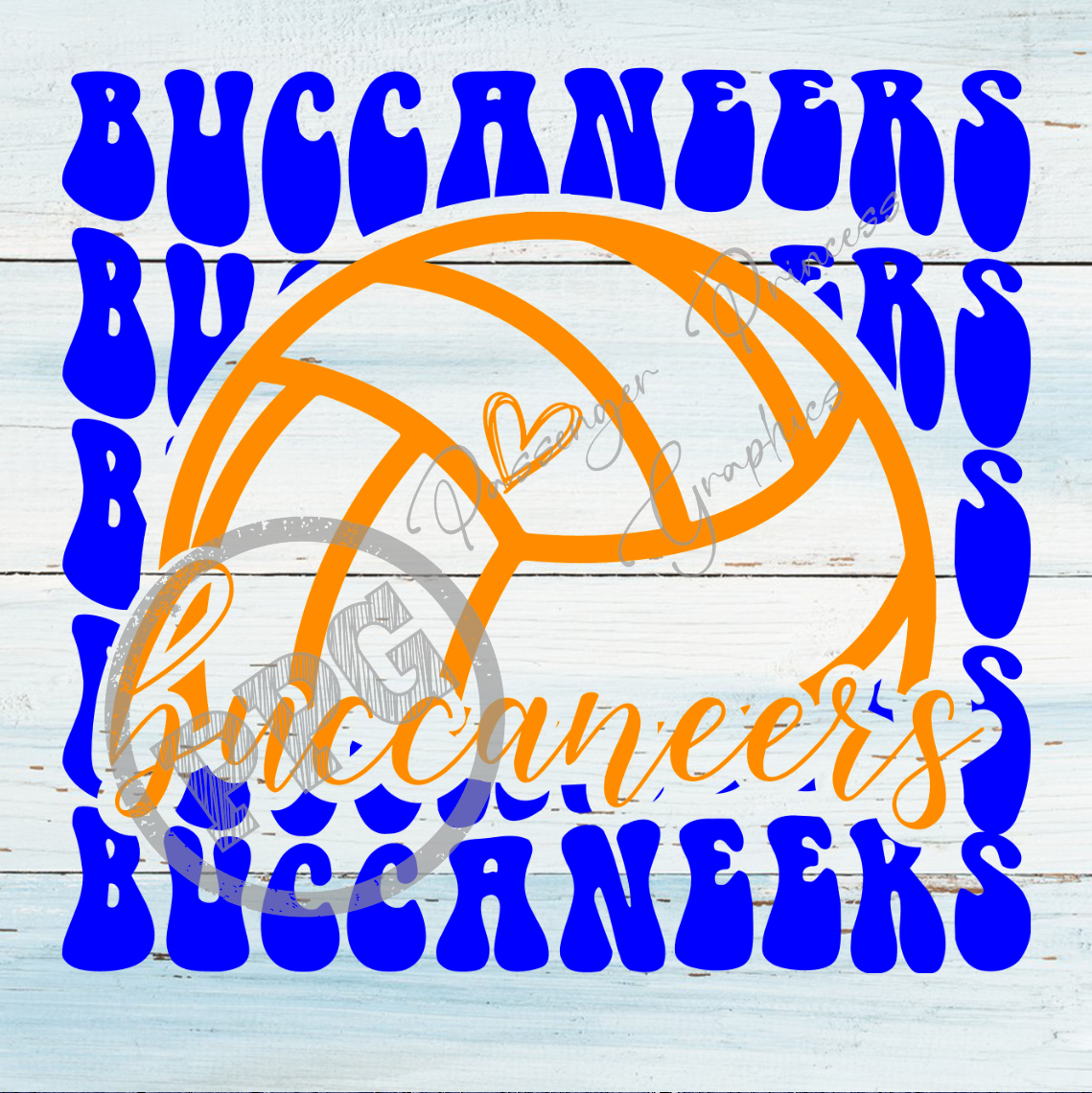 Buccaneers Volleyball PNG Download