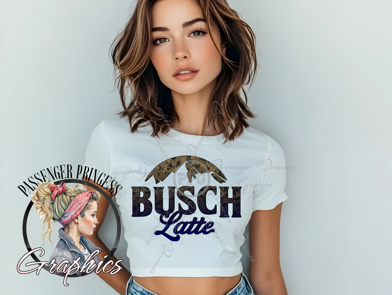 Busch Latte Camo PNG File