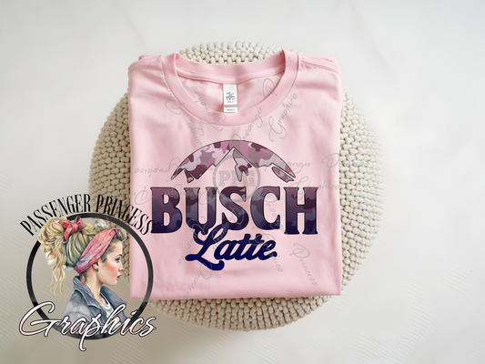 Busch Latte Pink Camo PNG File