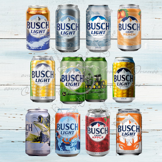 Busch Light Cans PNG File