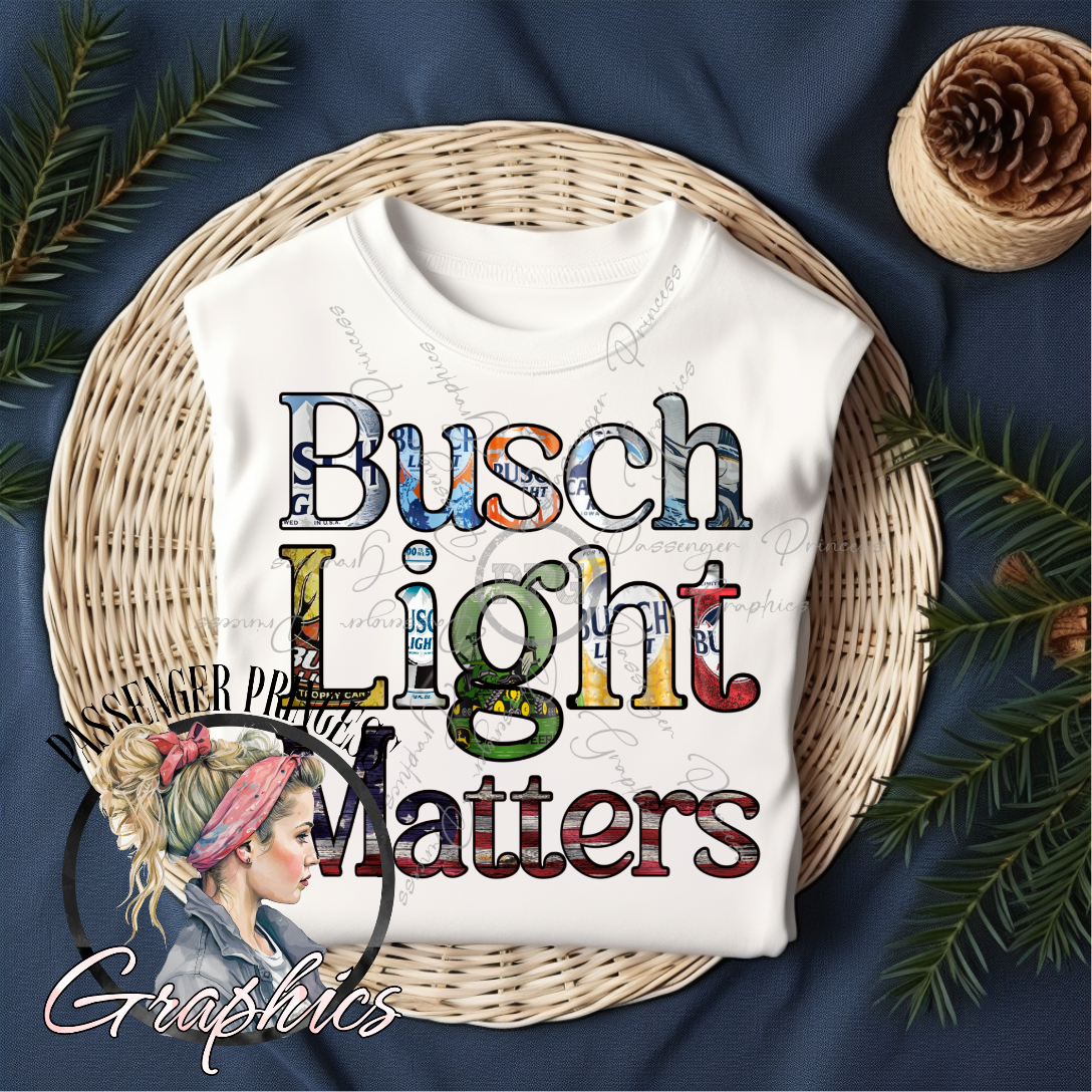 Busch Light Matters PNG File