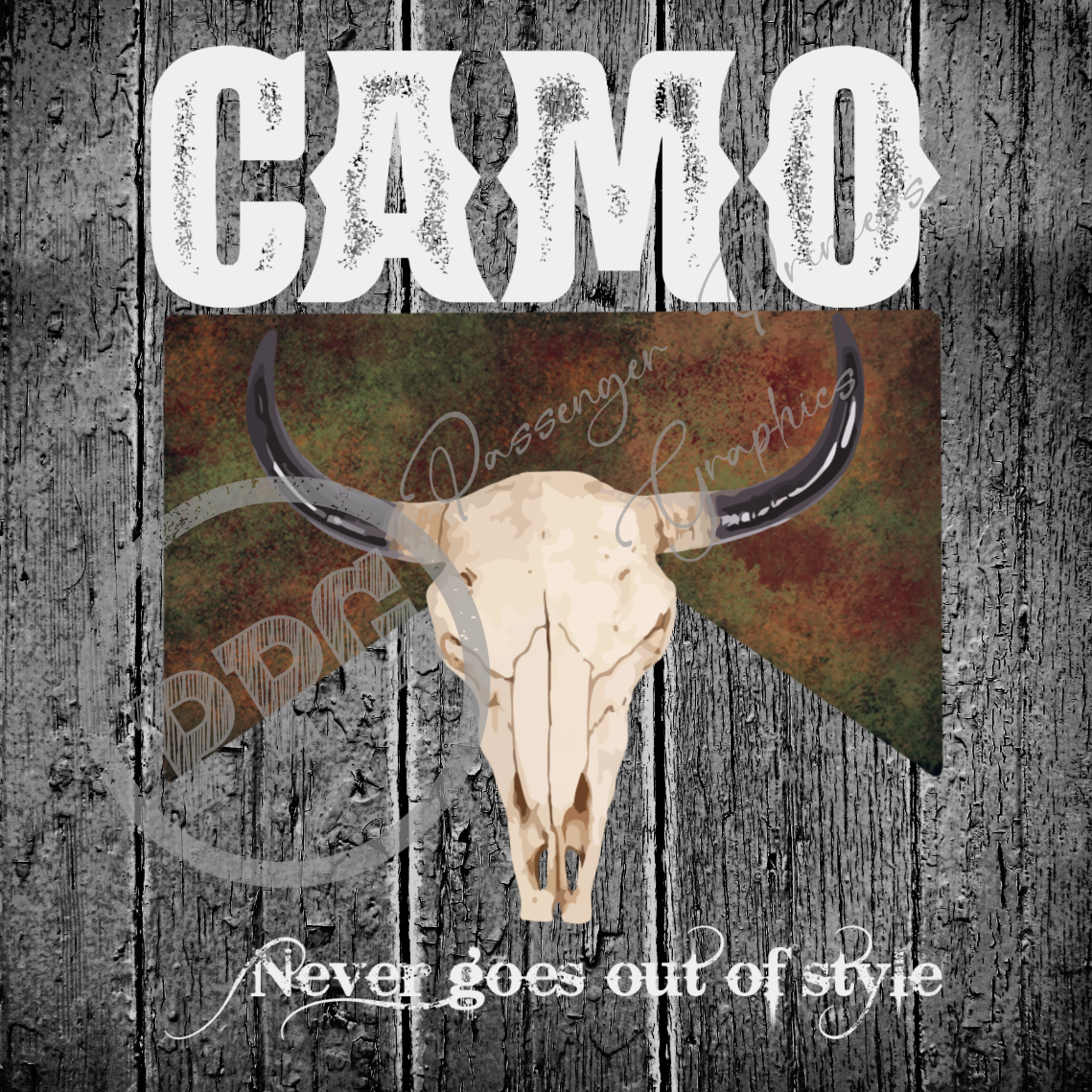 Camo Never Goes Out Of Style PNG Download