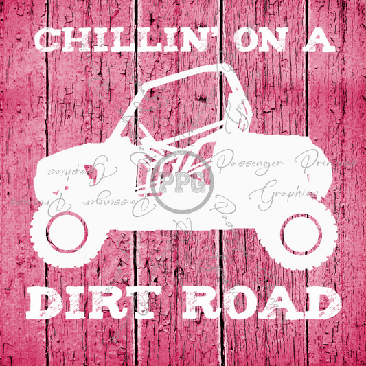 Chillin' On A Dirt Road PNG Download