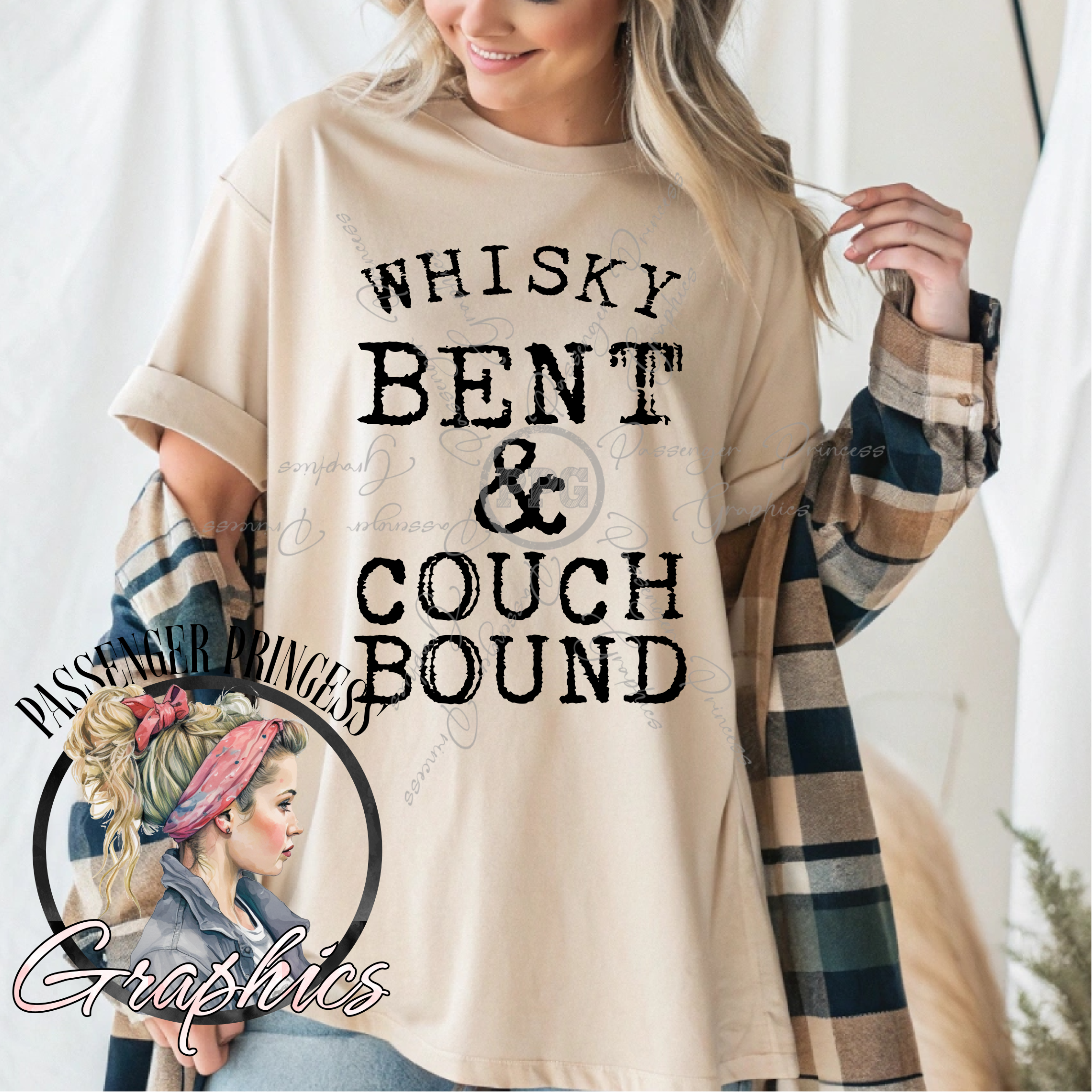 Whiskey Bent & Couch Bound PNG Download