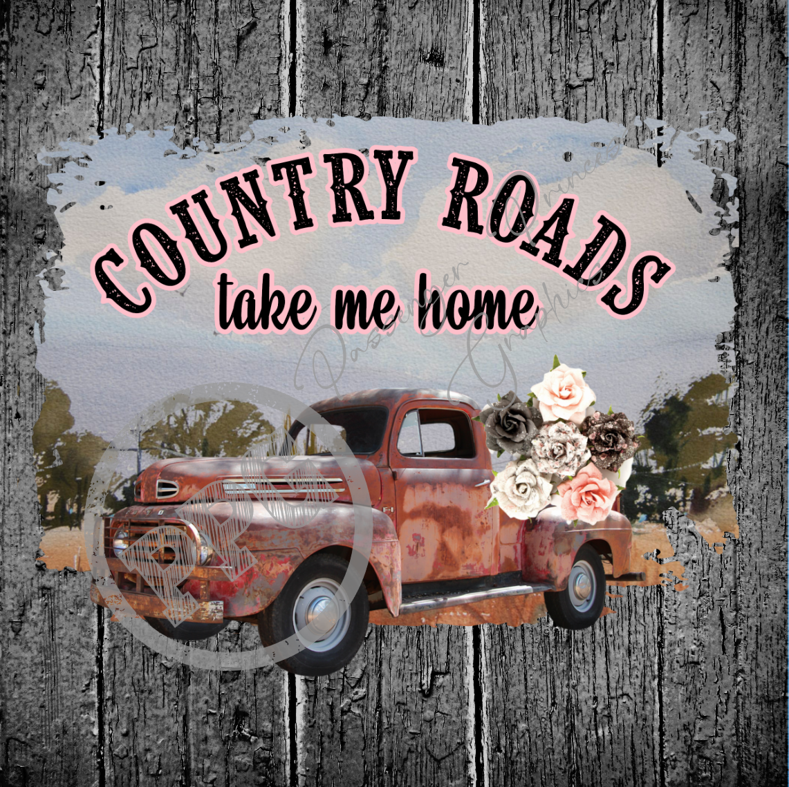 Country Roads Take Me Home PNG Download