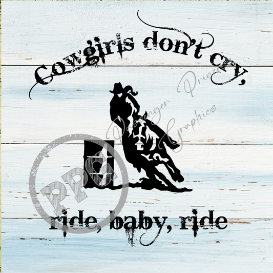 Cowgirls Don't Cry PNG Download