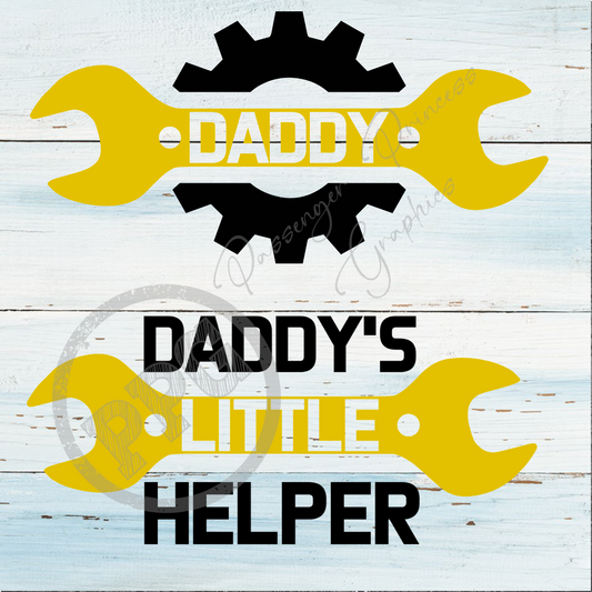 Daddy - Daddy's Little Helper ( 2 Files ) PNG Download