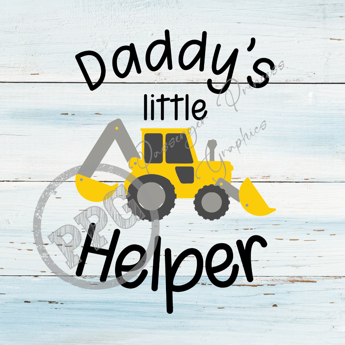 Daddy's Little Helper PNG Download