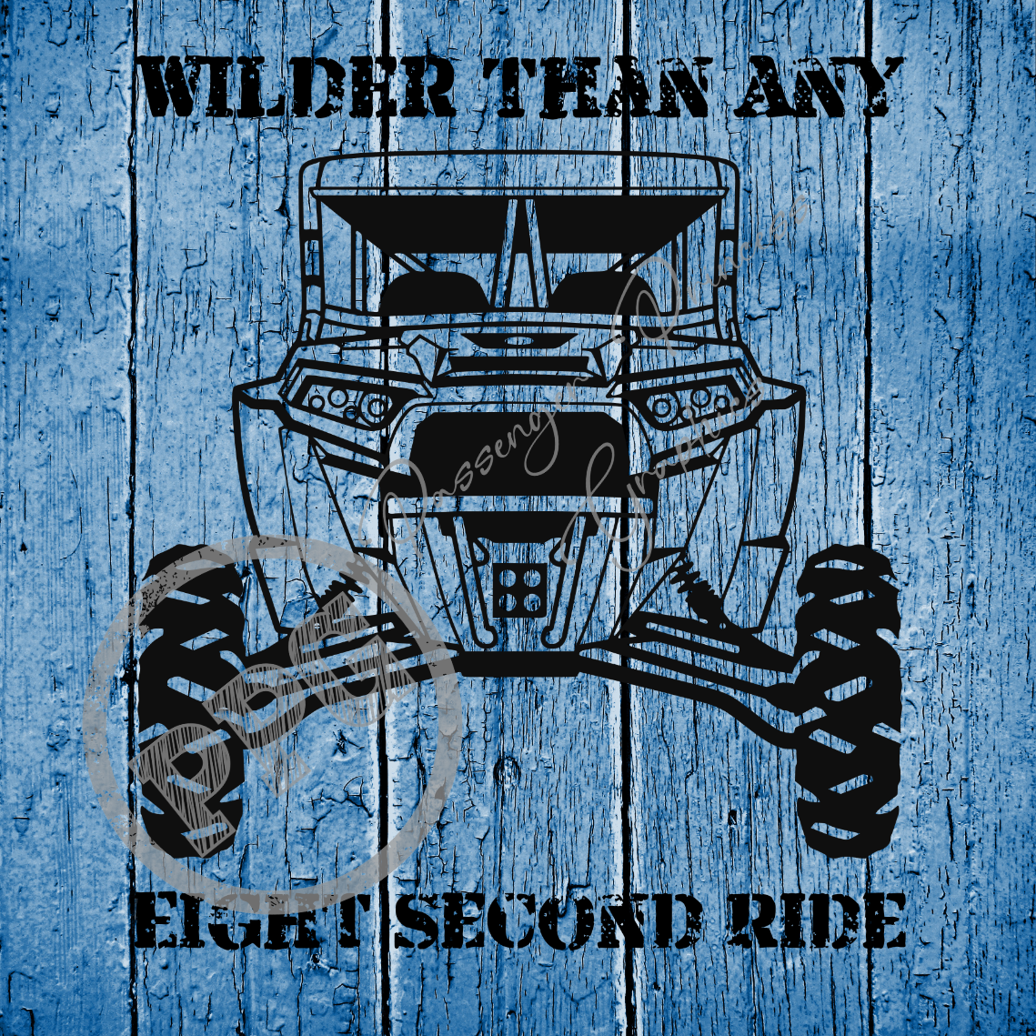 Wilder Than Any Eight Second Ride PNG Download