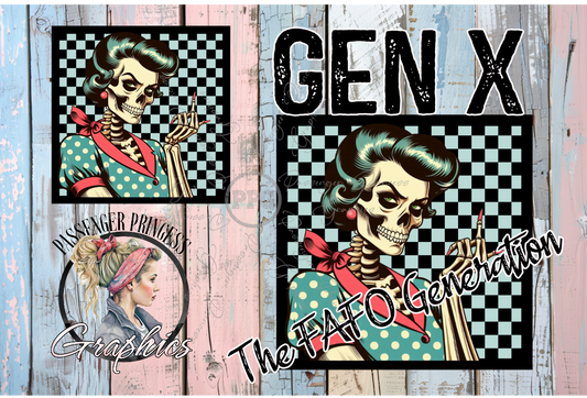 GenX The FAFO Generation~ Seamless File Included ~ Ebony Nicole Collab