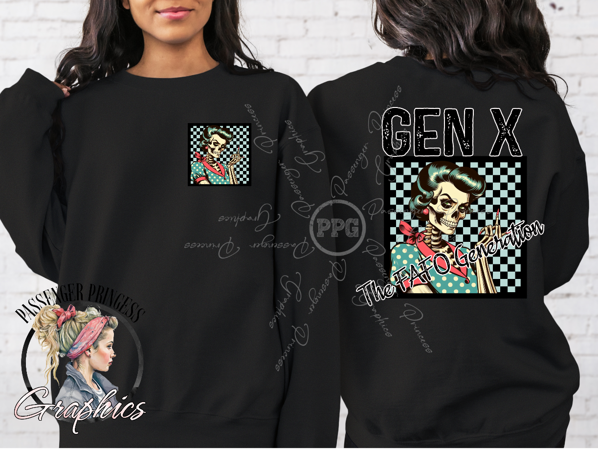 GenX The FAFO Generation~ Seamless File Included ~ Ebony Nicole Collab