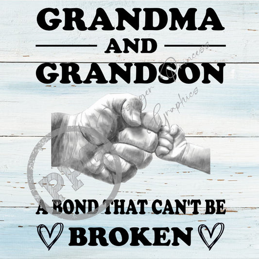 Grandma And Grandson A Bond That Can't Be Broken PNG Download