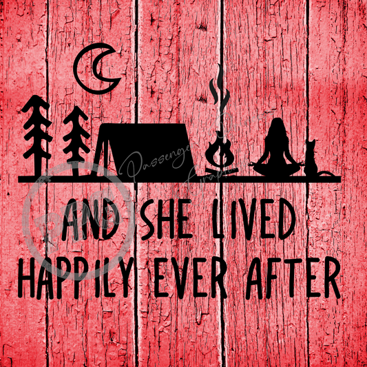 And She Lived Happily Ever After PNG Download