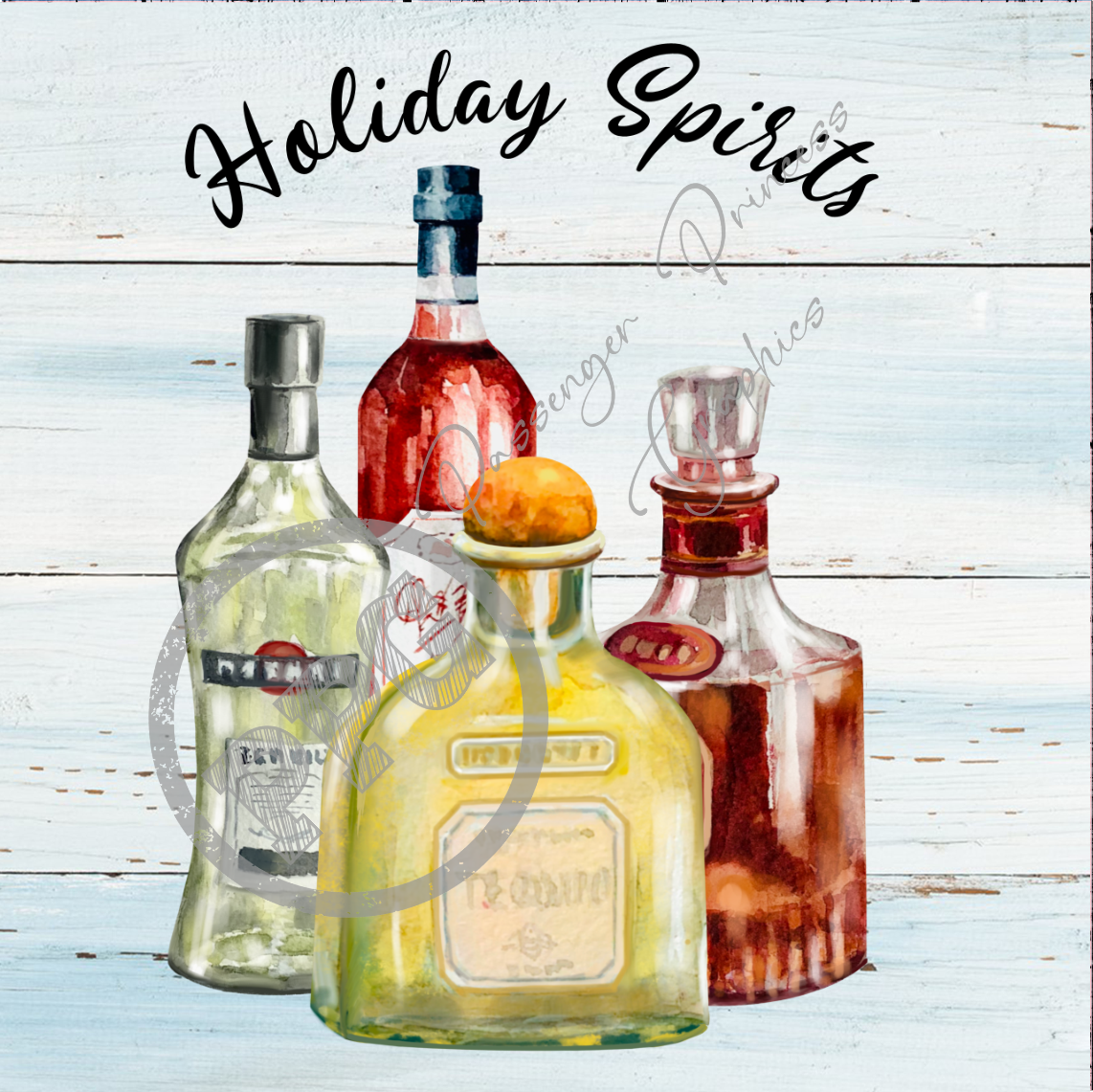 Holiday Spirits PNG Download