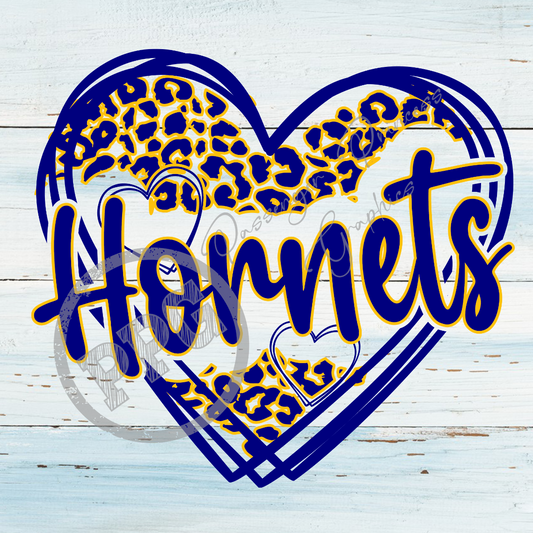 Hornets Heart PNG Download