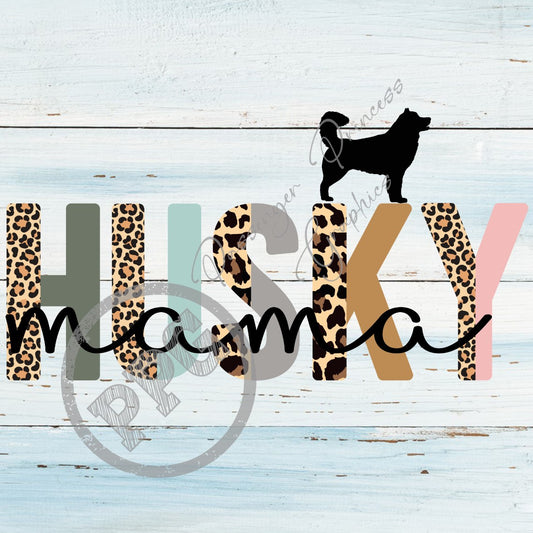 Husky Mama PNG Download