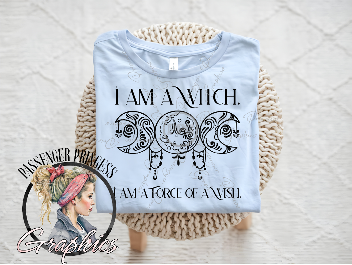 I Am A Witch I Am A Force Of A Wish PNG Download