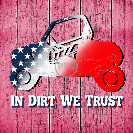 In Dirt We Trust PNG Download