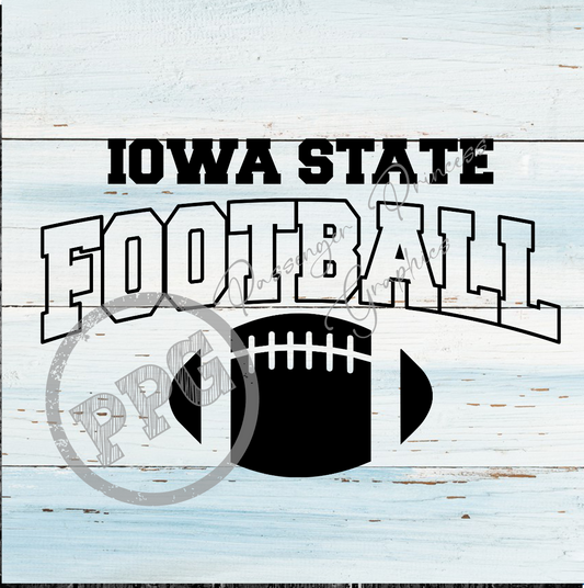 Iowa State Football PNG Download