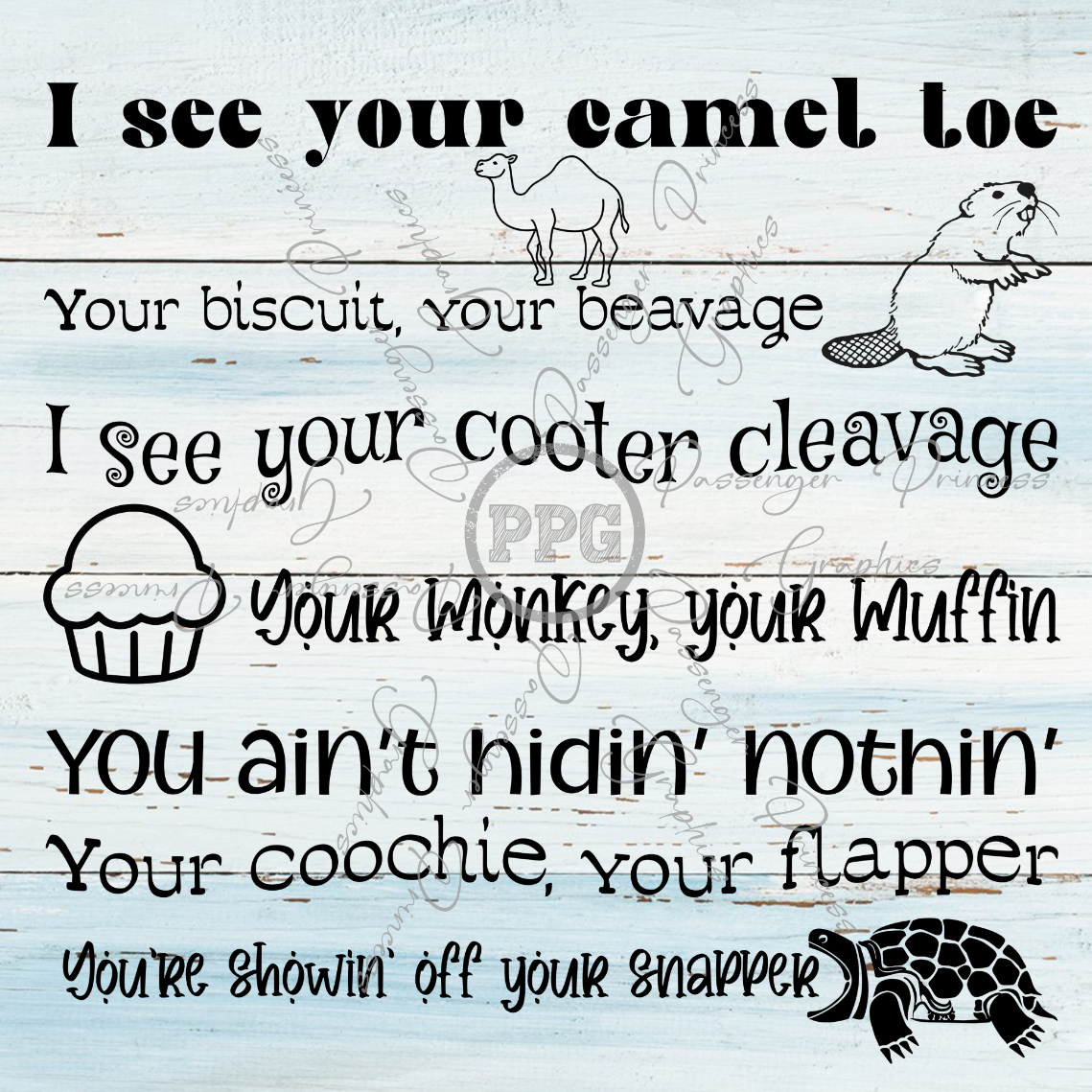 I See Your Camel Toe PNG Download