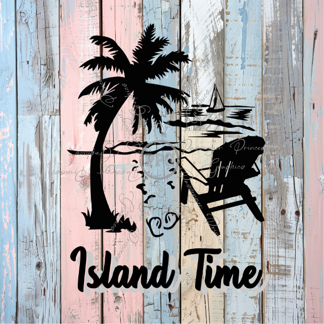 Island Time PNG Download