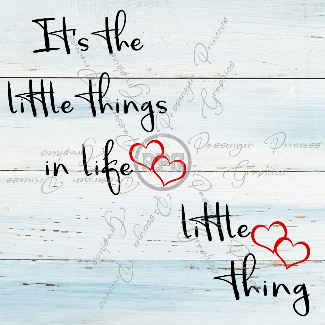 It's The Little Things In Life - Little Thing ( Mommy/Me 2 Designs ) PNG Download