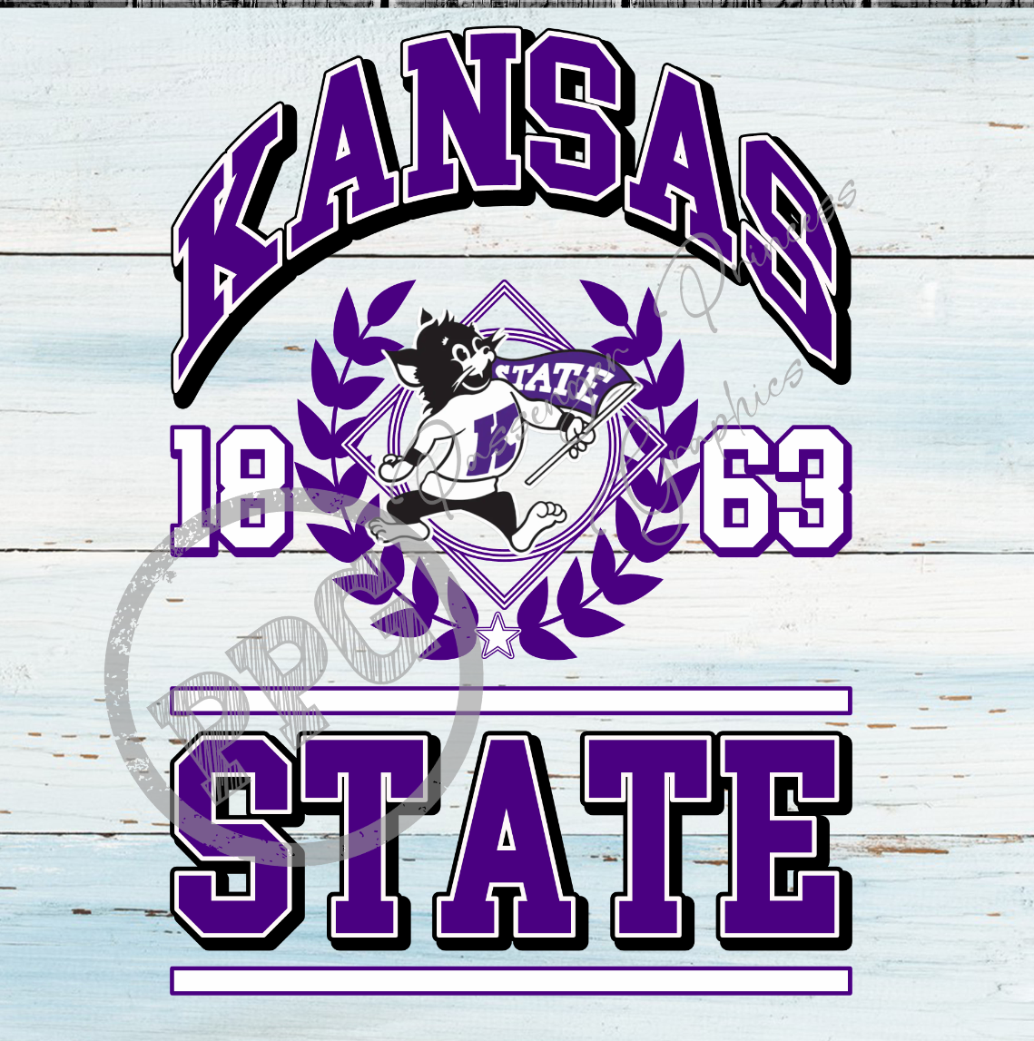 Kansas State 1863 PNG Download