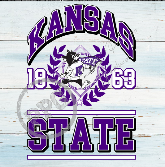 Kansas State 1863 PNG Download