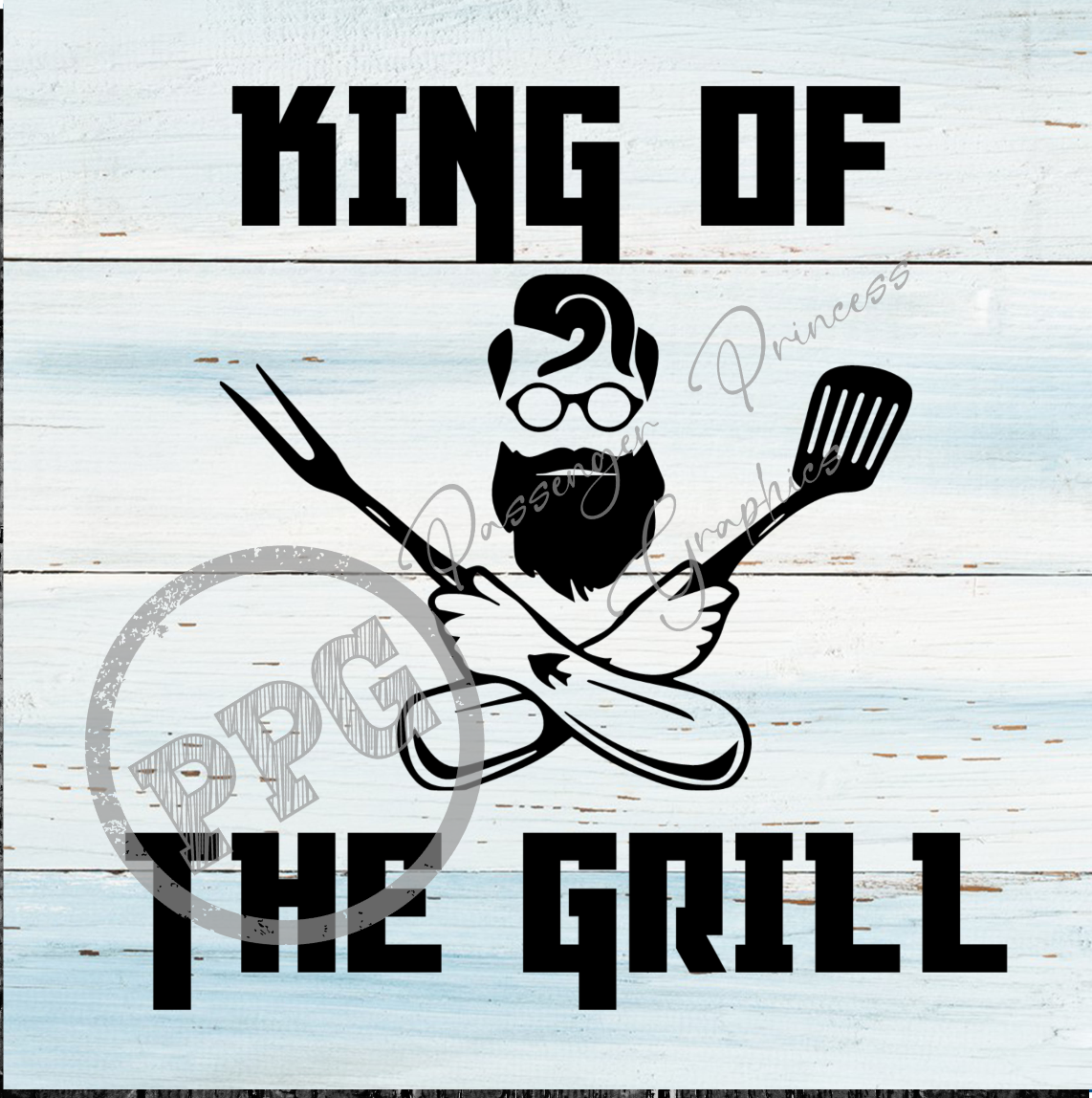 King Of The Grill PNG Download