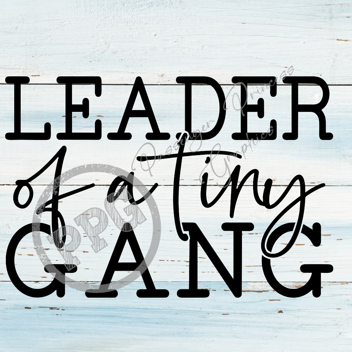 Leader Of A Tiny Gang PNG Download