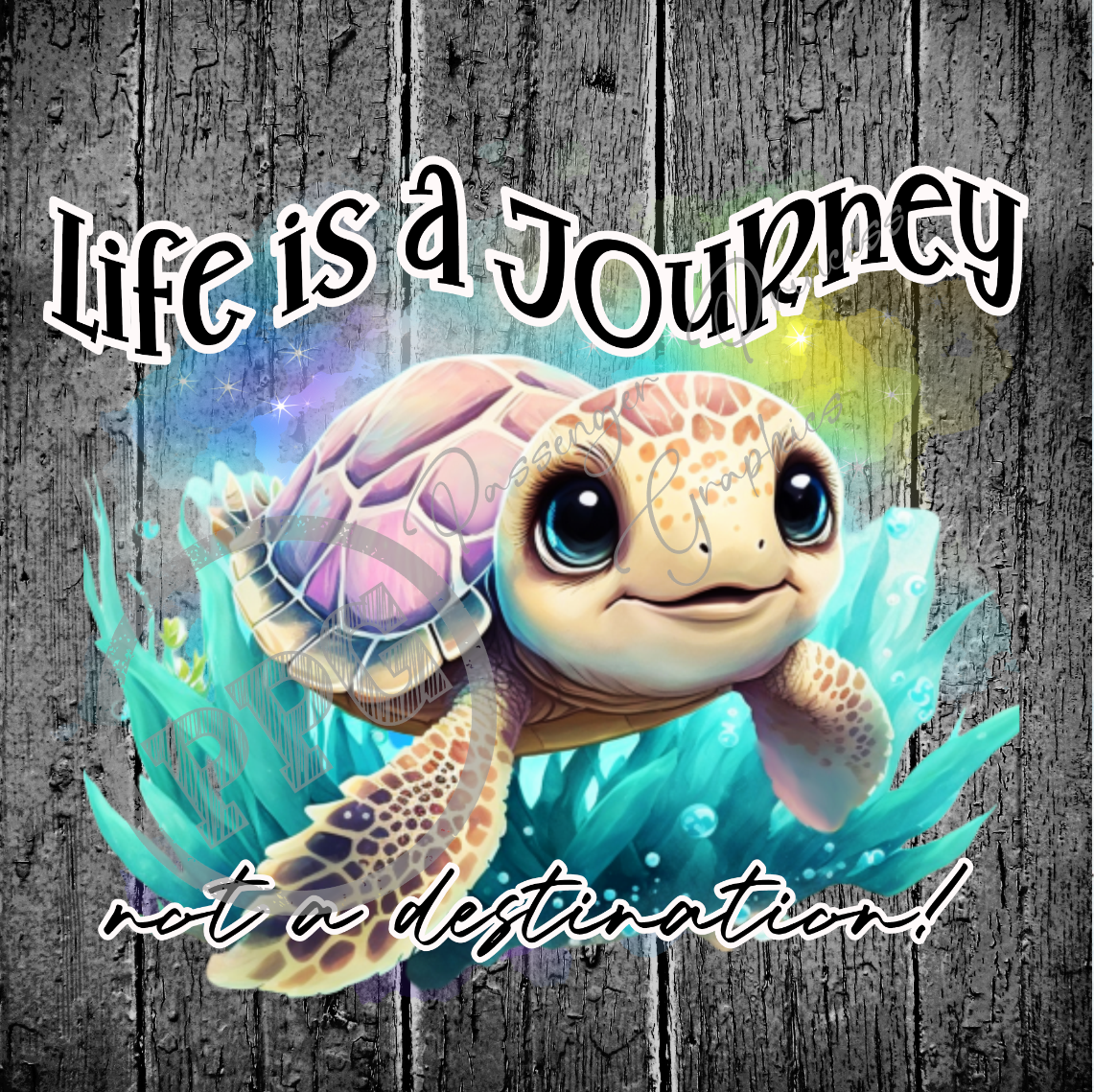 Life's A Journey Not A Destination PNG Download