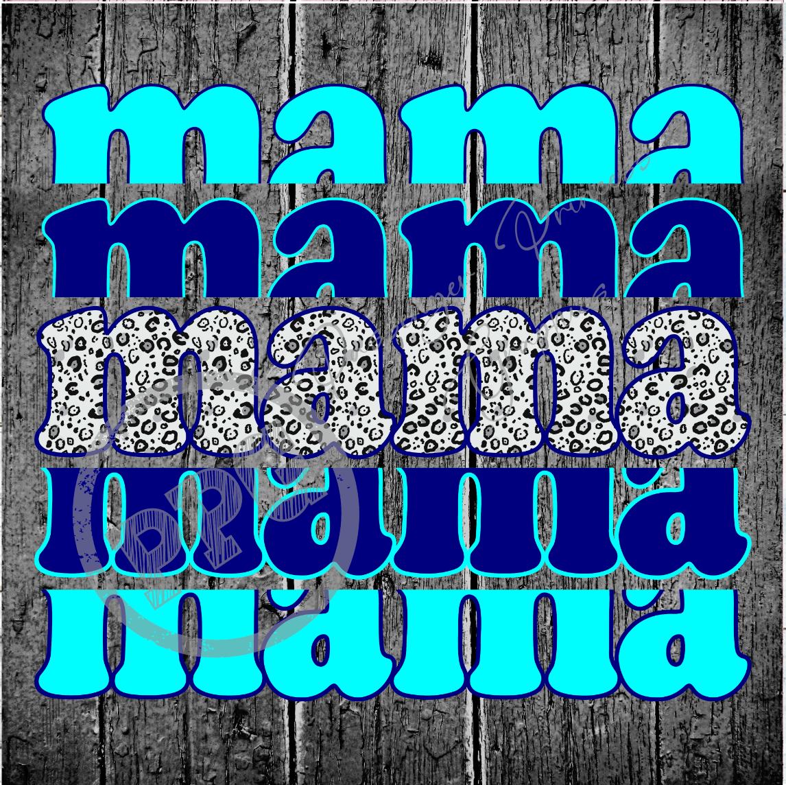 Mama Stacked PNG Download