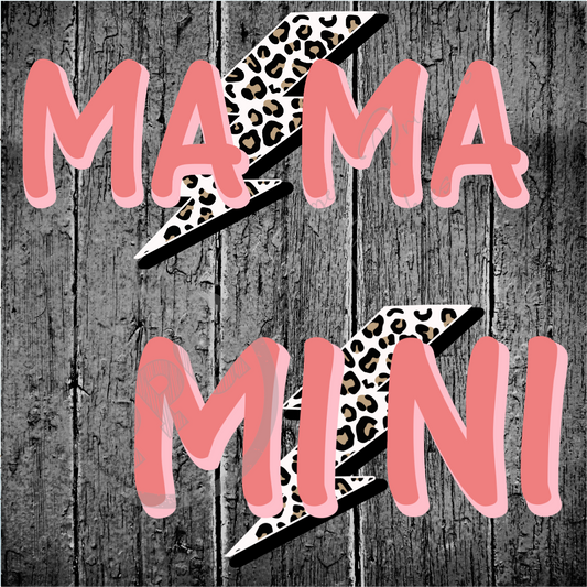 Mama - Mini ( Mommy/Me 2 Designs ) PNG Download