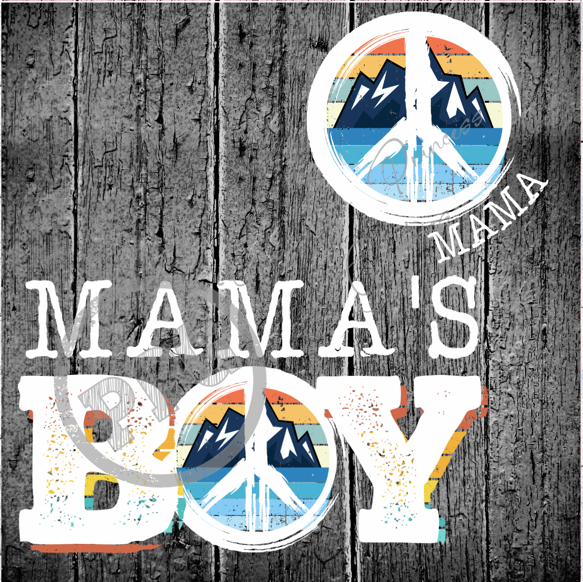 Mama's Boy - Mama ( Mommy/Me 2 Designs ) PNG Download