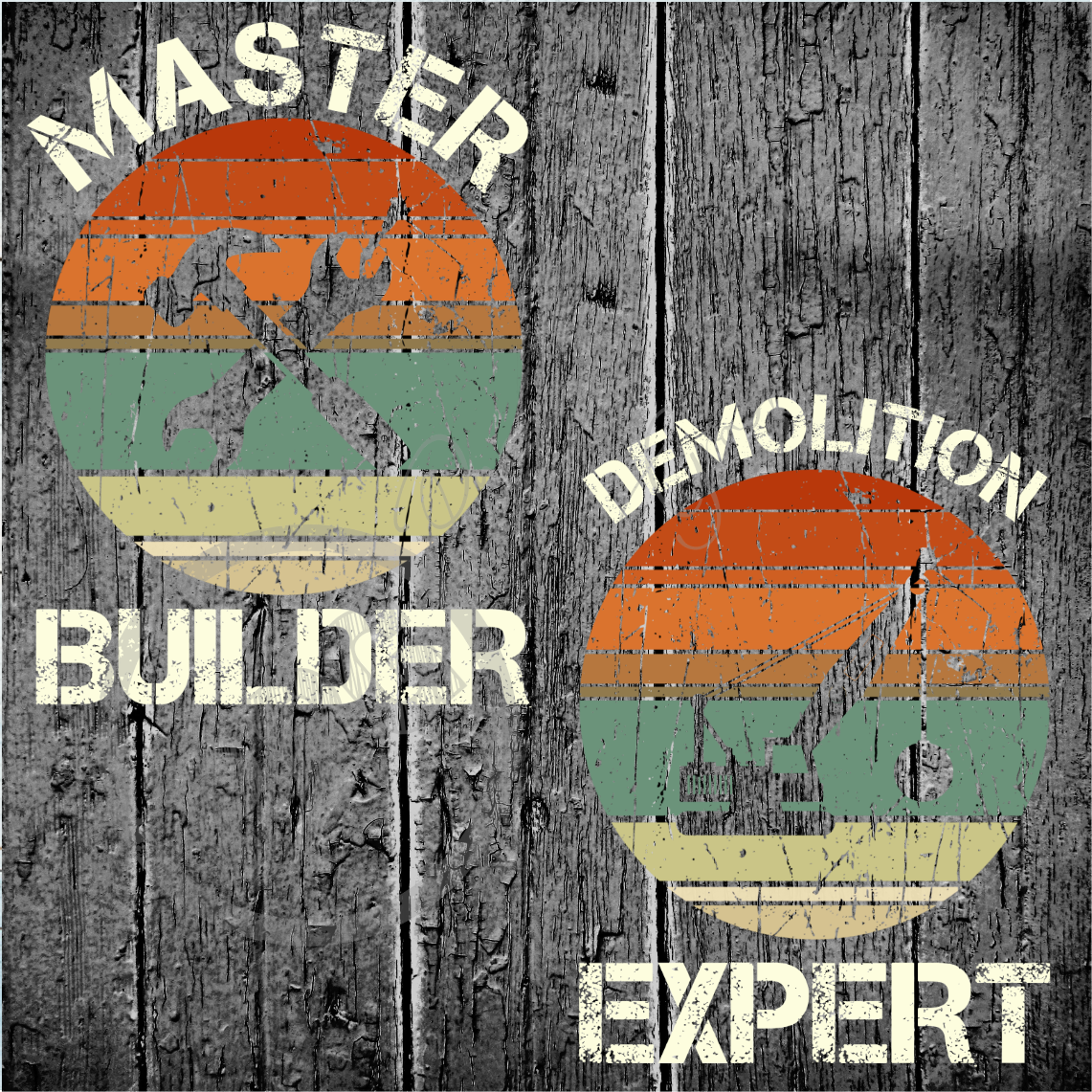 Master Builder - Demolition Expert ( 2 Files ) PNG Download