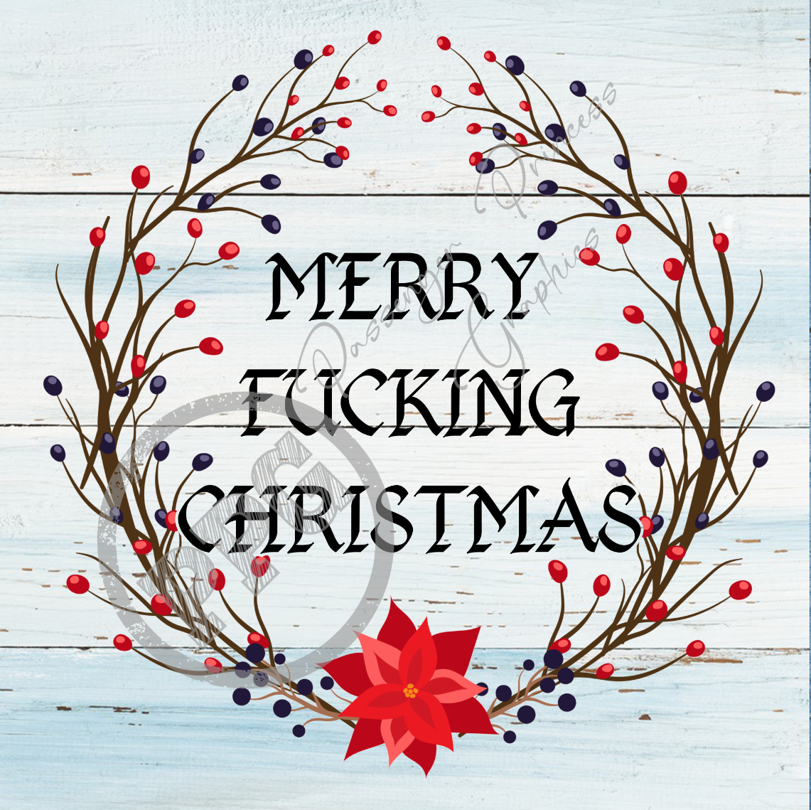 Merry Fucking Christmas PNG Download