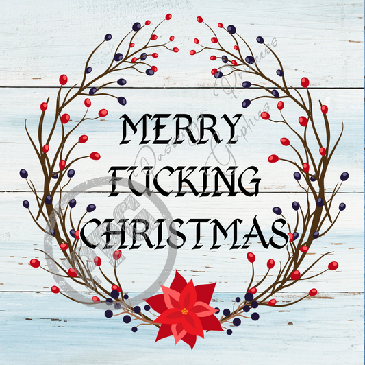 Merry Fucking Christmas PNG Download