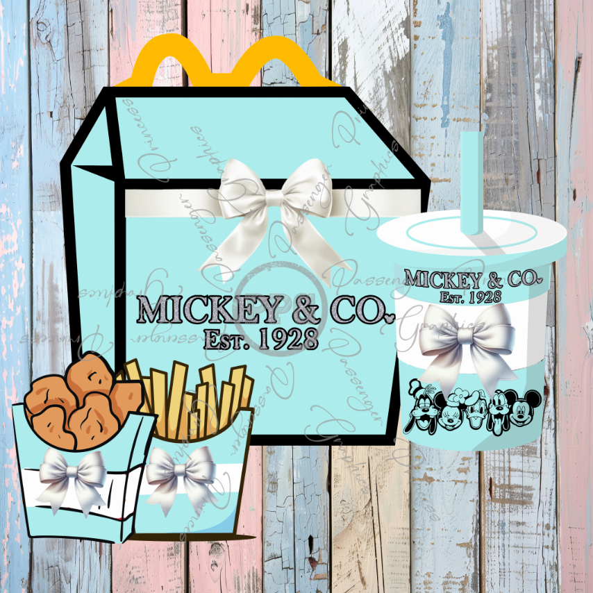 Mouse & Co. Happy Meal PNG Download