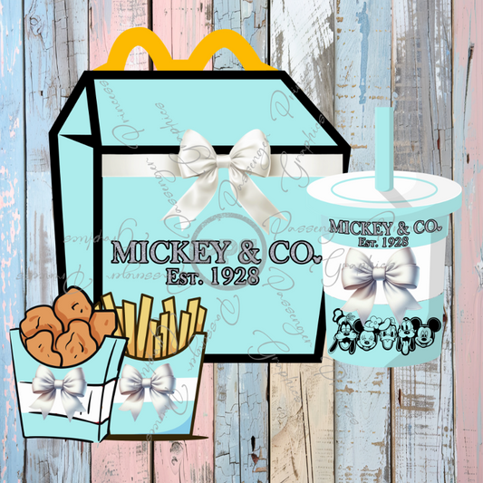 Mouse & Co. Happy Meal PNG Download