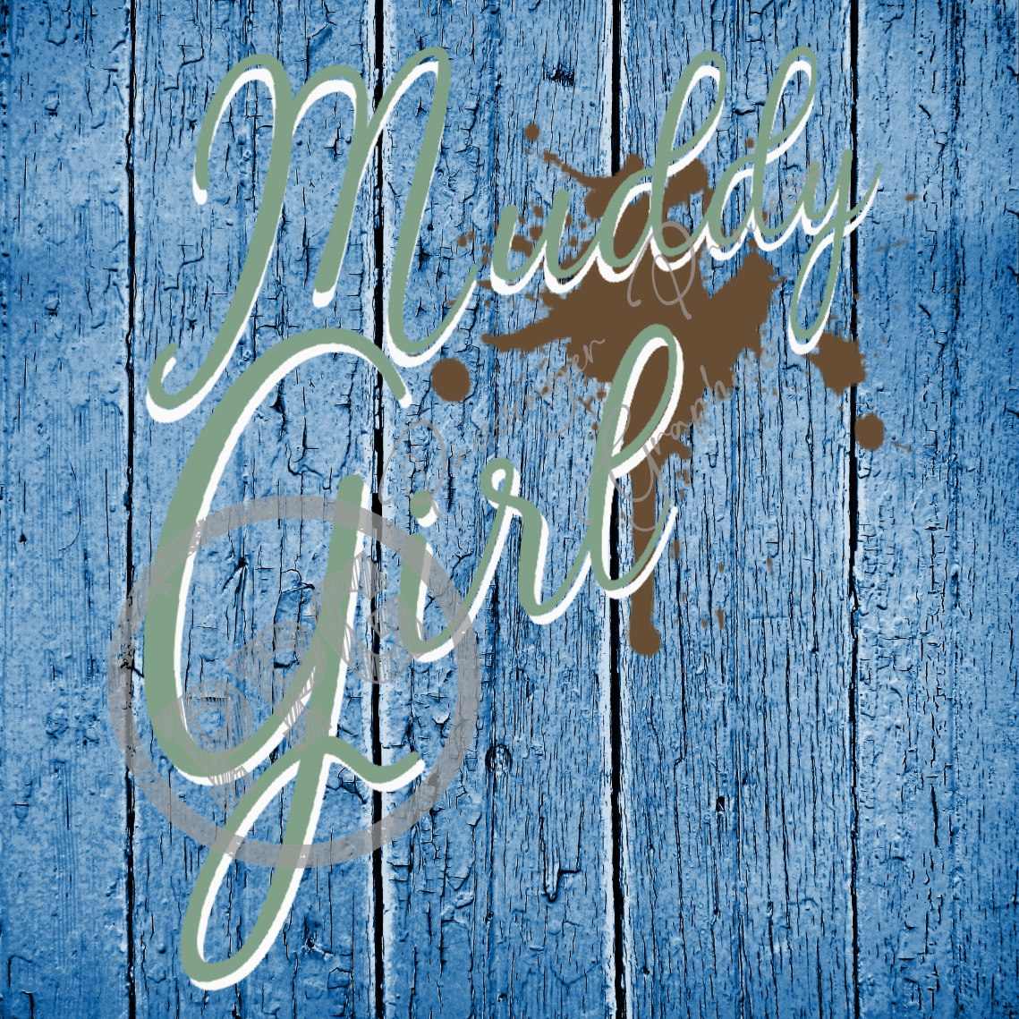 Muddy Girl PNG Download