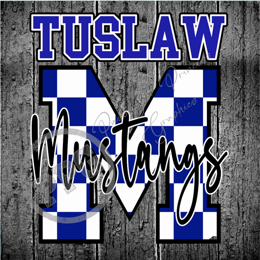 Tuslaw Mustangs PNG Download