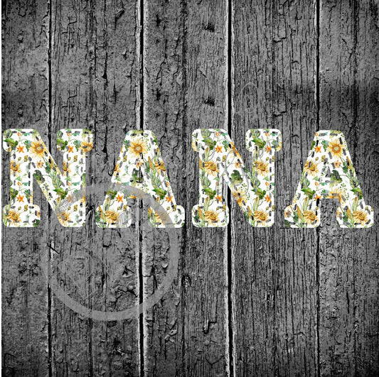 Nana Stitched PNG Download