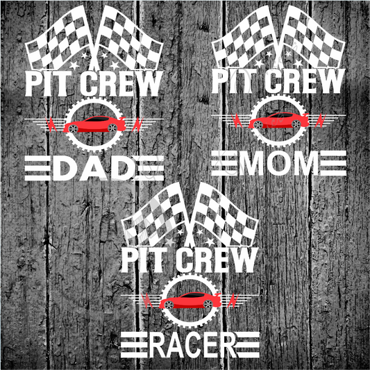 Pit Crew Family ( 3 Files ) PNG Download