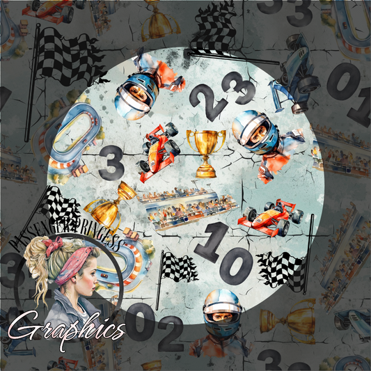 Racers ( Includes Transparent File ) Seamless PNG Download