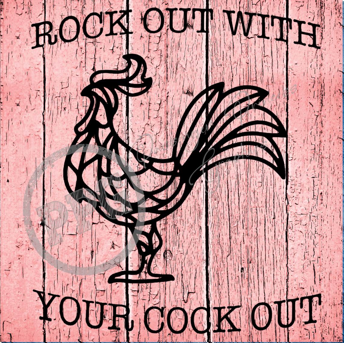 Rock Out With Your Cock Out PNG Download