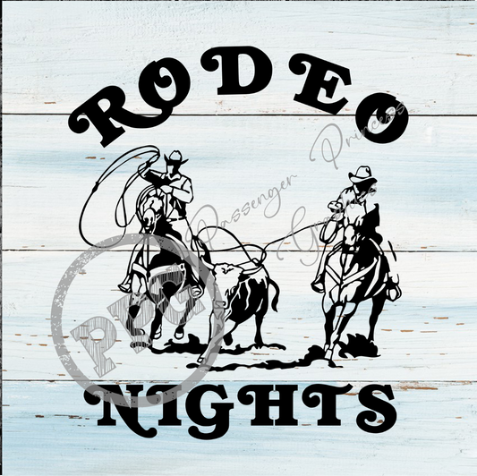 Rodeo Nights PNG Download