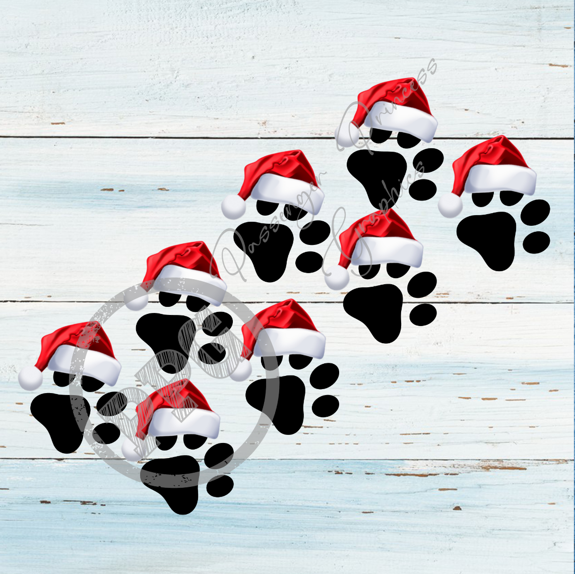 Santa Paws PNG Download