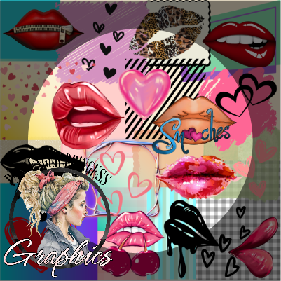 Smooches Seamless PNG Download